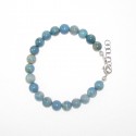 Bracelet en Agate bleue 8,4mm
