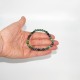 Bracelet en Zoisite à rubis de Tanzanie ≈ 6,3 mm A