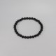Bracelet en Spinelle noir de Thaïlande ≈6 mm A