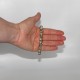 Bracelet en Jaspe Dalmatien du Mexique ≈8,8 mm AB