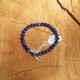 Bracelet en Lapis Lazuli d'Afghanistan ≈6,5mm AA