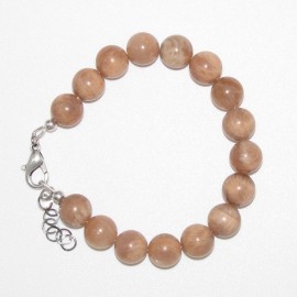 Bracelet en Pierre de Lune de Tanzanie