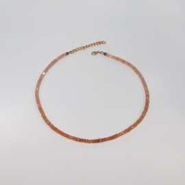 Collier en Pierre de Soleil de Tanzanie