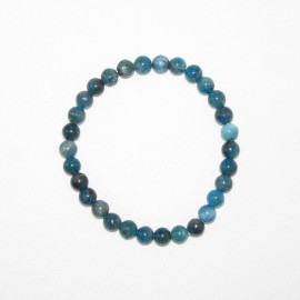 Bracelet en Apatite de Madagascar 6mm