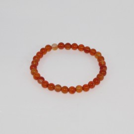 Bracelet en Cornaline du Brésil 6mm A