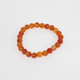 Bracelet en Cornaline du Brésil 8mm A