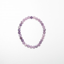 Bracelet en Lépidolite de Madagascar ≈6,5 mm A+