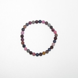 Bracelet en Saphir multicolore d'Inde ≈6,2mm A
