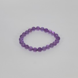 Bracelet en Améthyste du Brésil ≈8,4 mm AAA