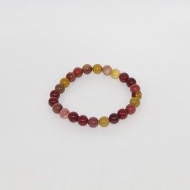 Bracelet en Jaspe Mookaïte d'Australie ≈8,4 mm A