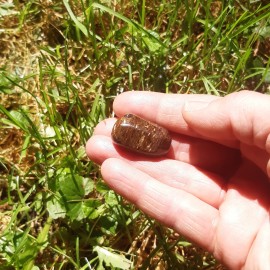 Pierre roulée en Bronzite
