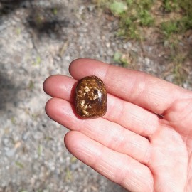 Pierre roulée en Bronzite