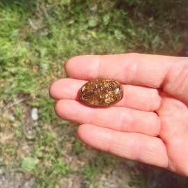 Pierre roulée en Bronzite