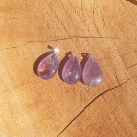 Pendentif Goutte en Améthyste