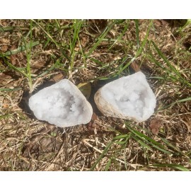 Géode de Cristal de Roche du Maroc