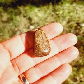 Pierre roulée en Bronzite