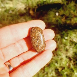 Pierre roulée en Bronzite