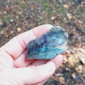 Labradorite de Madagascar 1 face polie