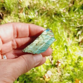 Labradorite de Madagascar 1 face polie