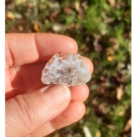 Mini demi géode d'Agate du Brésil