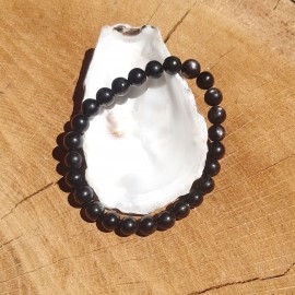 Bracelet en Hypersthène du Brésil ≈7,5 mm AA