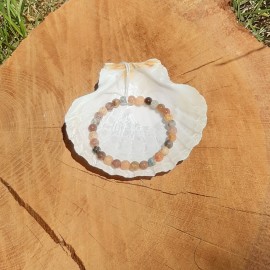 Bracelet en Jaspe Océan des Etats Unis 6/7 mm A+