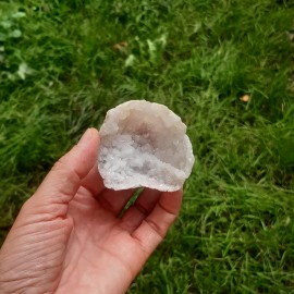 Demi géode de Cristal de Roche/Quartz