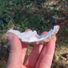 Morceau de géode de Quartz